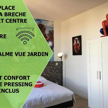 Le Marvel Centre La Breche Wifi Vue Jardin Apartment Niort Exterior foto